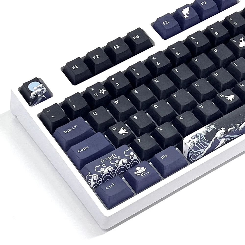 129 Keys Coral Sea Keycaps|| Haak