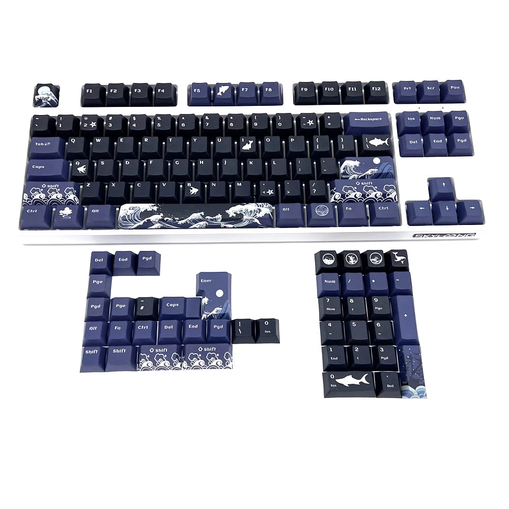 129 Keys Coral Sea Keycaps|| Haak