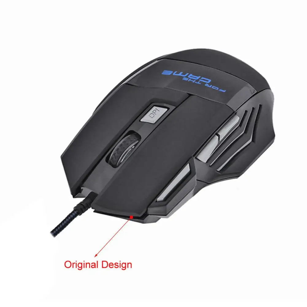 HAAK Dragon RGB Mouse | Side Buttons + Spam Clicker + Wired