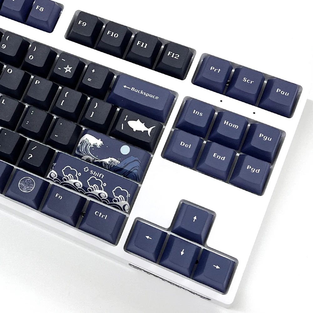 129 Keys Coral Sea Keycaps|| Haak