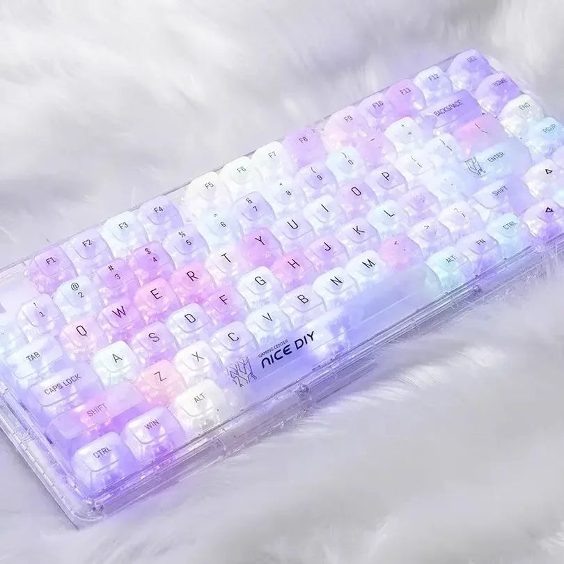 Cloud Aesthetic Keycaps || HAAK