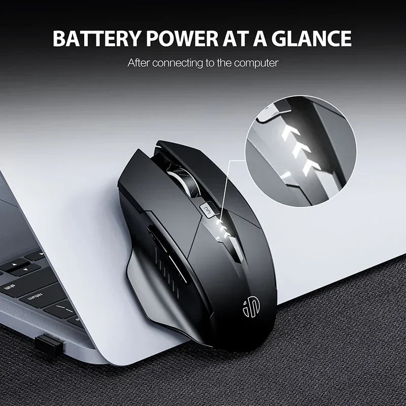 HAAK Monochromatic Mouse | Wireless Premium Mouse + Side Buttons