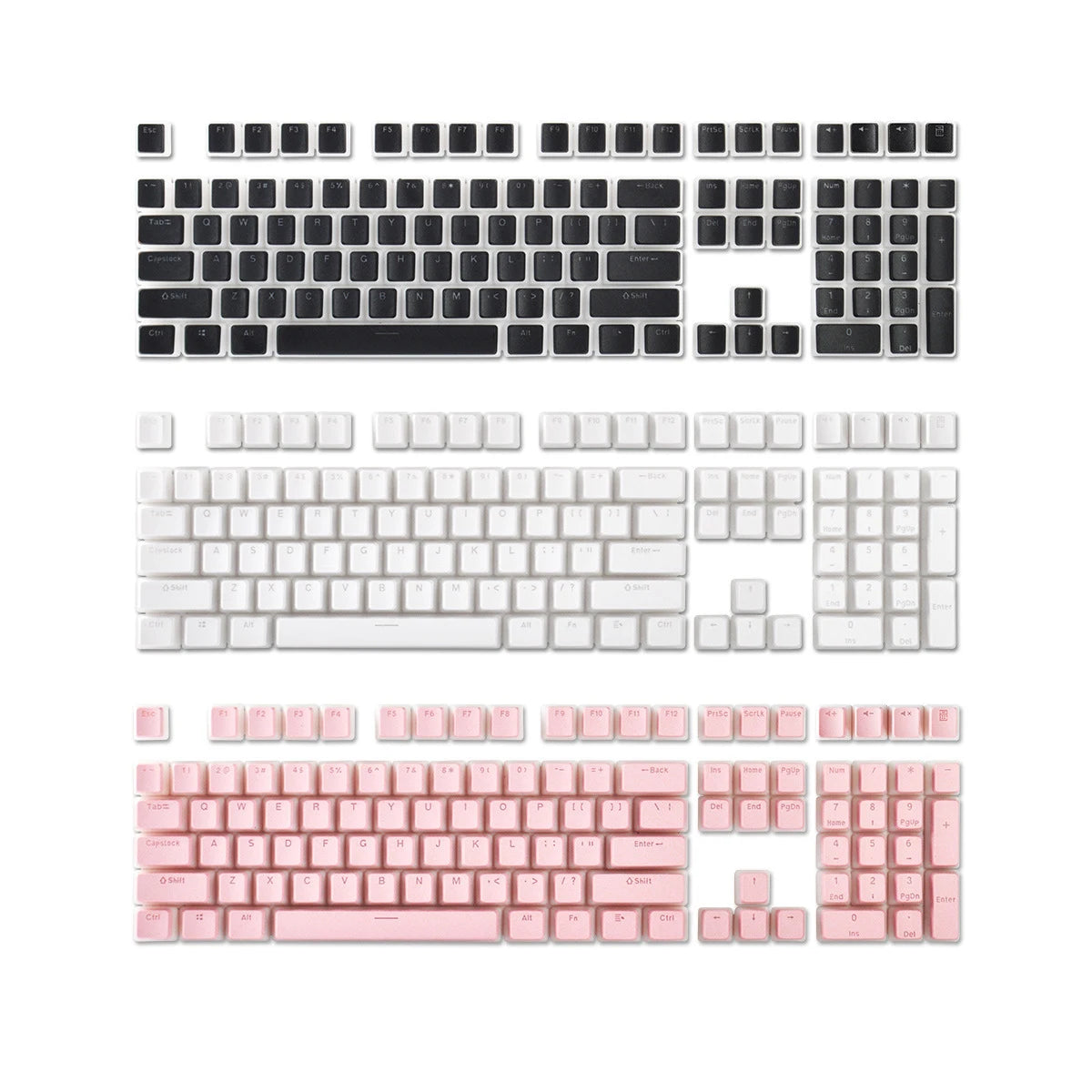 129 Keys Pudding Keycaps || Haak