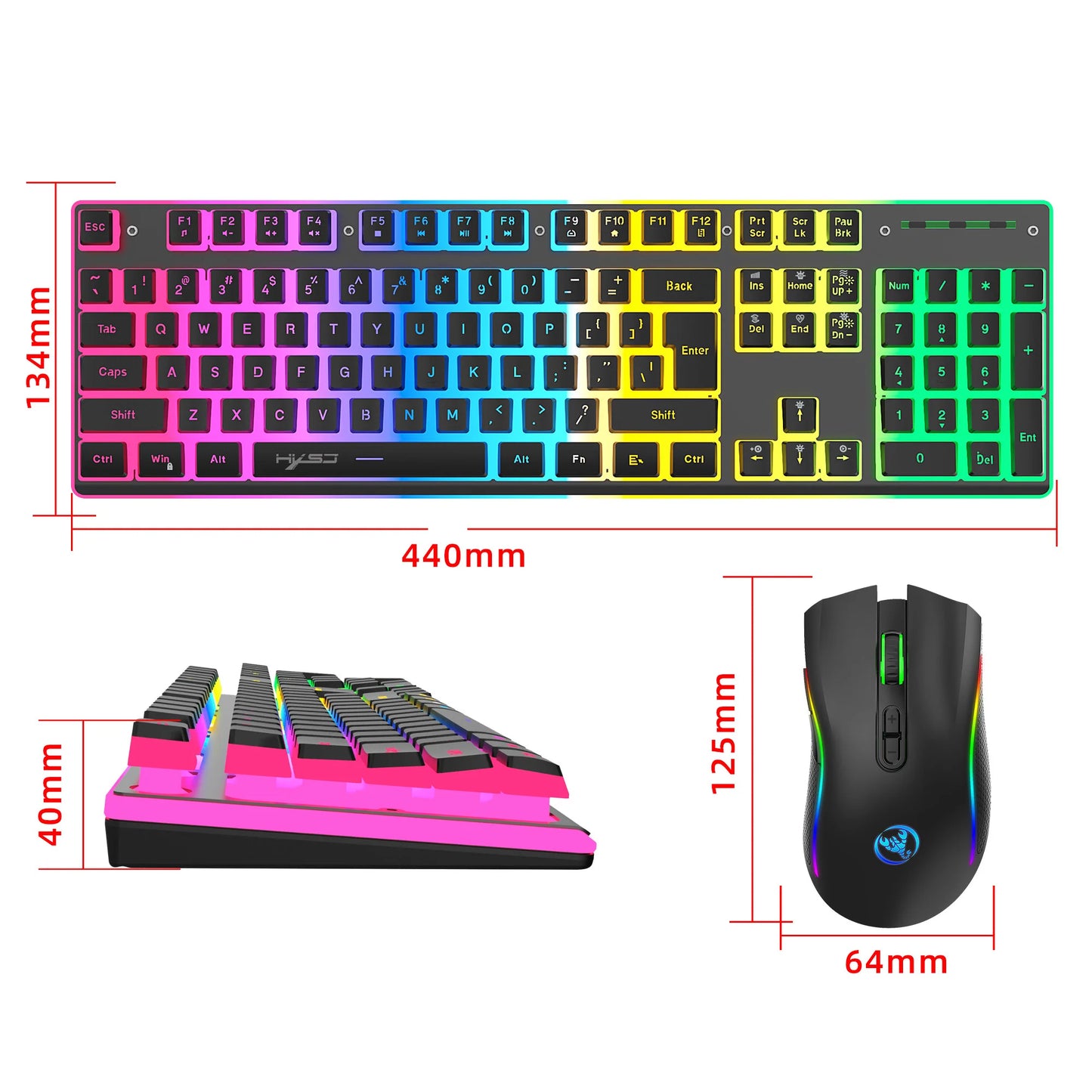 Keyboard Mouse Combo *BEST QUALITY* || HAAK