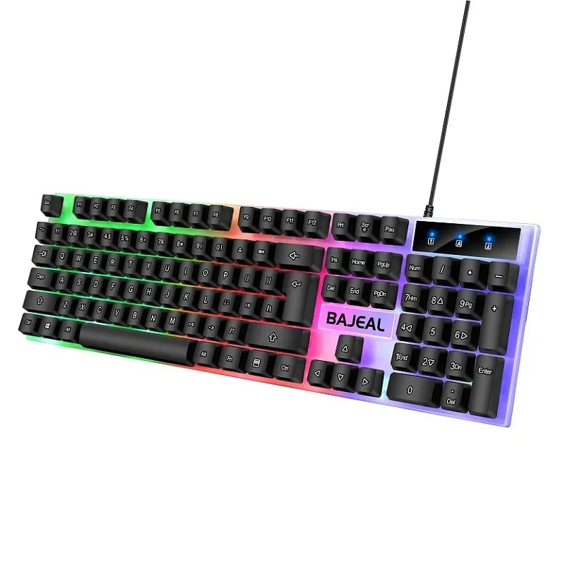 Haak Black Wired Keyboard|| Rgb