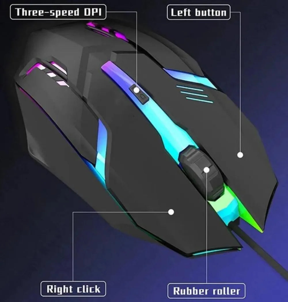 Gaming RGB Mouse|| Haak