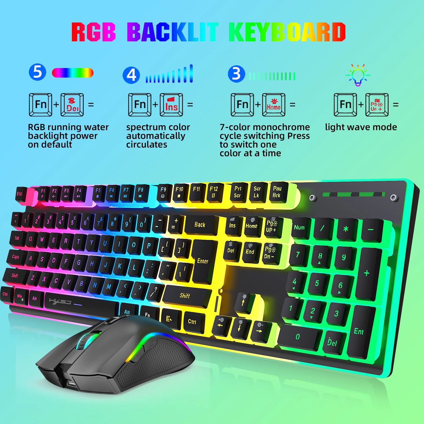 Keyboard Mouse Combo *BEST QUALITY* || HAAK