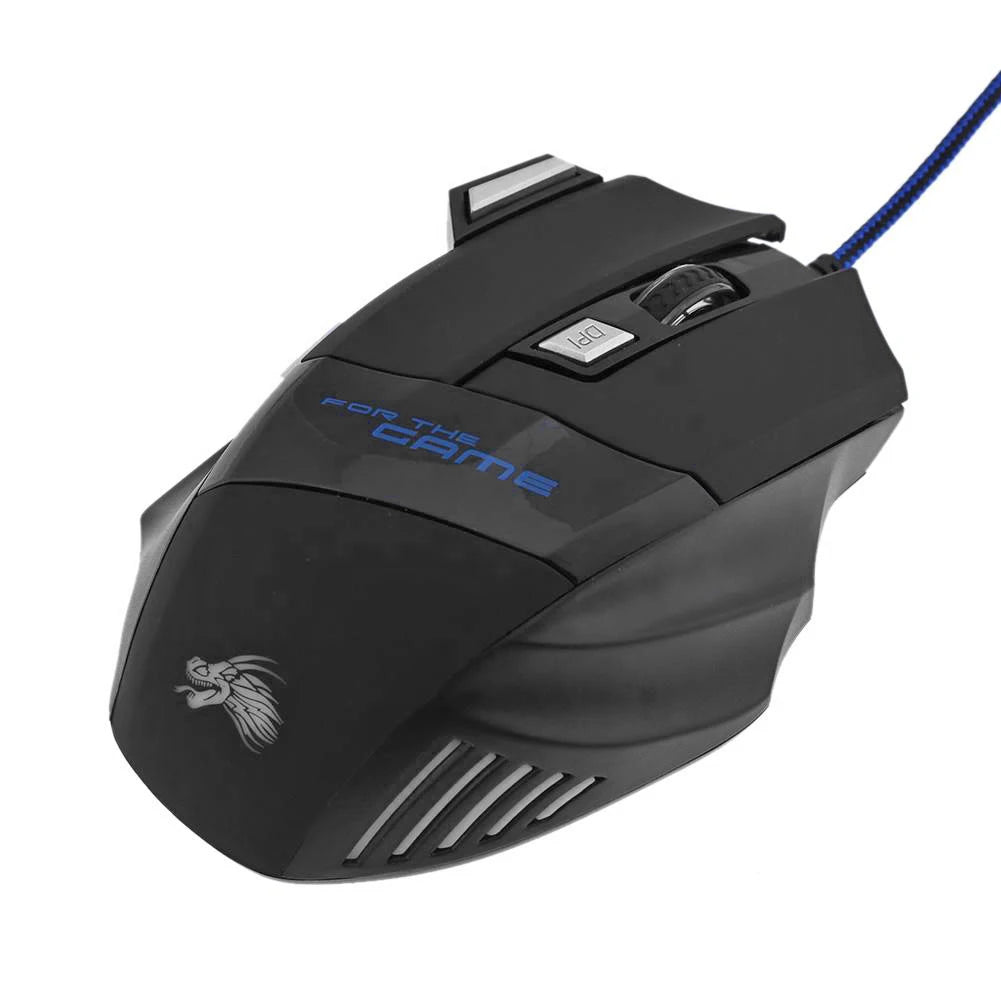 HAAK Dragon RGB Mouse | Side Buttons + Spam Clicker + Wired